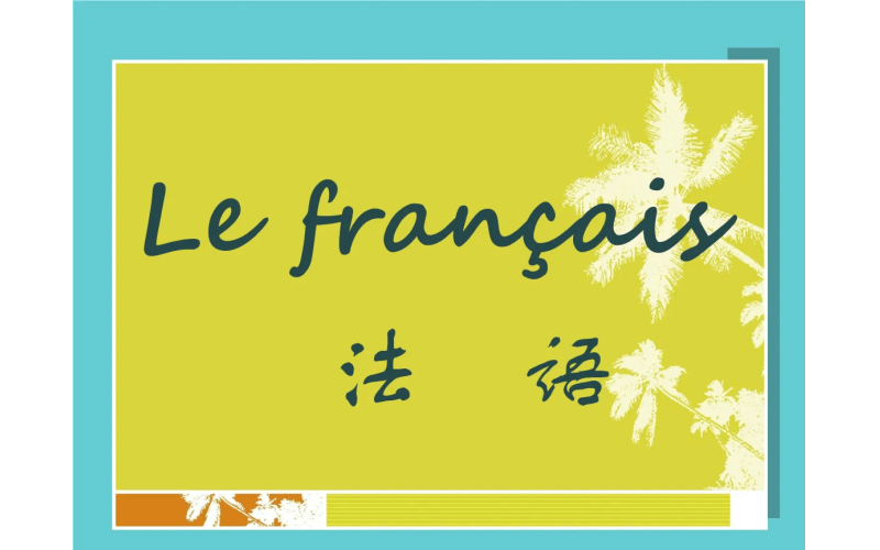 法语翻译示范